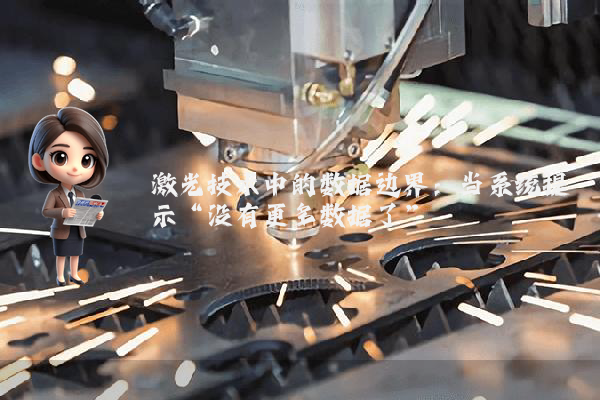 激光技术中的数据边界:当系统提示“没有更多数据了”